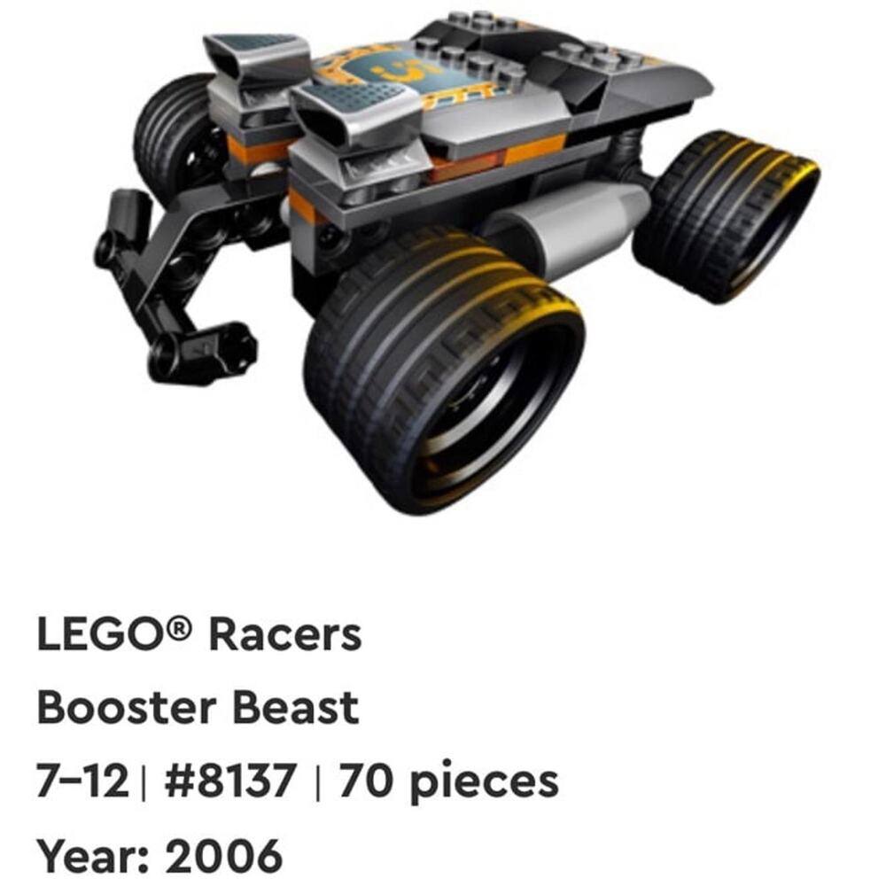LEGO 8137 - Racers - Booster Beast